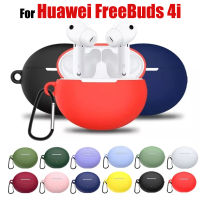 Soft Silicone Earphone Cover For FreeBuds 4i Bluetooth Wireless Headphone Anti Drop Protector Case with Hook