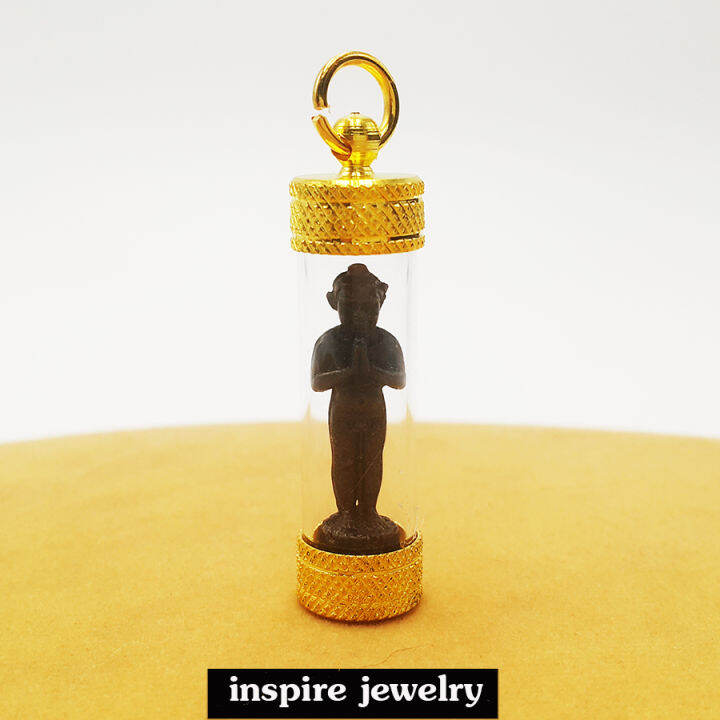 inspire-jewelry-ตะกรุดไอ้ไข่-กุมารไข่-รูปหล่อไข่-ตาไข่-หรือ-ไอ้ไข่-กรอบทอง-บูชารับทรัพย์-รับโชค-หนุนความสมบูรณ์-พูลผล-มีกินมีใ