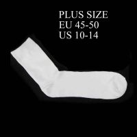 6 Pairs Extra Large European Version 100 Cotton Male Mens Plus Size Thin Blue Black White Socks big Size XL 45 46 47 48 49 50