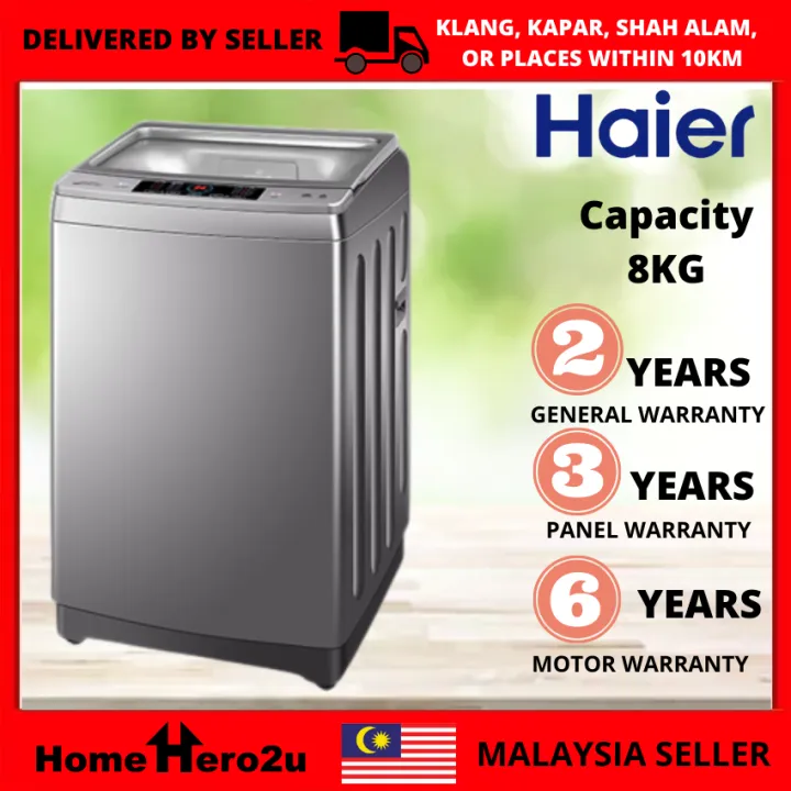 [INSTALLATION] HAIER HWM80M826 8KG Washing Machine Top Load / Fully