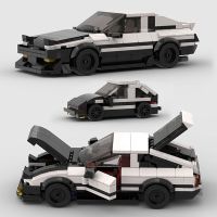 Moc Speed Champions รถ AE86รถแข่งชุดบล็อกตัวต่อรถเมืองโมเดล DIY ของเล่นเด็กผู้ชายเทคนิคการสร้างสรรค์ซุปเปอร์