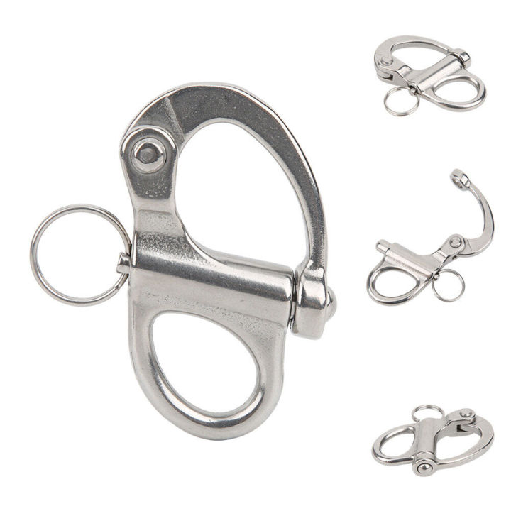 316-snap-stainless-rock-release-carabiner-climbing-shackle