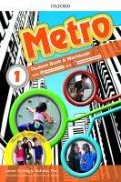 Bundanjai (หนังสือ) Metro 1 Student Book and Workbook Pack (P)