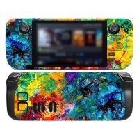 Full Set Game Console Decor Anti-scratch Wrapping Cover Stickers DIY Aesthetic Skin for Steam Deck Decal Protective Cover