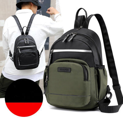 Nylon Reflective Strip Mens Chest Bags New Multifunction Waterproof Cross Body Bag Male Uni Backpack Casual School Book Bags
