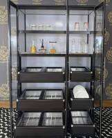 ตู้เก็บชามเอนกประสงค์ ขนาด120ซม โครงสร้างอลูมิเนียม ทนทานแข็งแรงกันน้ำ เลือกสีและวัสดุใด้ ผลิตตามขนาดพื้นที่ใช้งาน