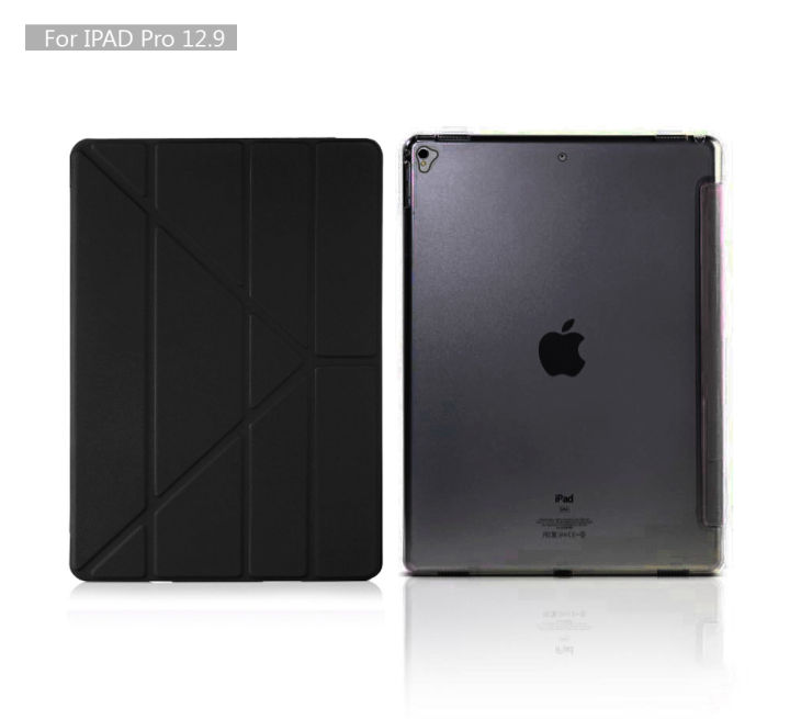 เคสไอแพดโปร-ipad-pro-12-9-smart-case-y-style-สีดำ-0491