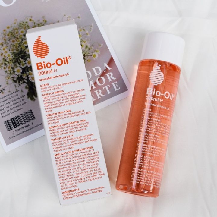 bio-oil-ไบโอ-ออยล์-200-ml-ฟื้นฟูผิว-รอยแตกลาย-ขนาด-บำรุงผิว-แตกลายและรอยแผลเป็น-ลดเลือนรอยแผลเป็น-ผิวแตกลาย-ให้ดูจางลง-ครีมลดรอยแตกลาย