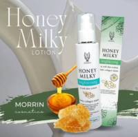 ของแท้? มอร์ริน ฮันนี่ มิลค์กี้ ไบรท์เทนนิ่ง โลชั่น ? Morrin Honey Milky Brightening Lotion