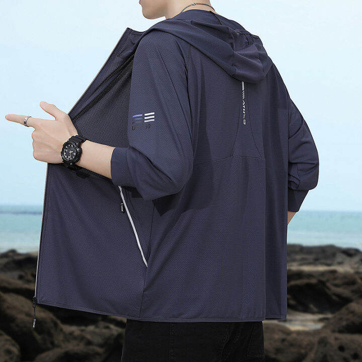 Nike Nike Sunscreen Jacket Men's Summer Couple Loose Thin Jacket 