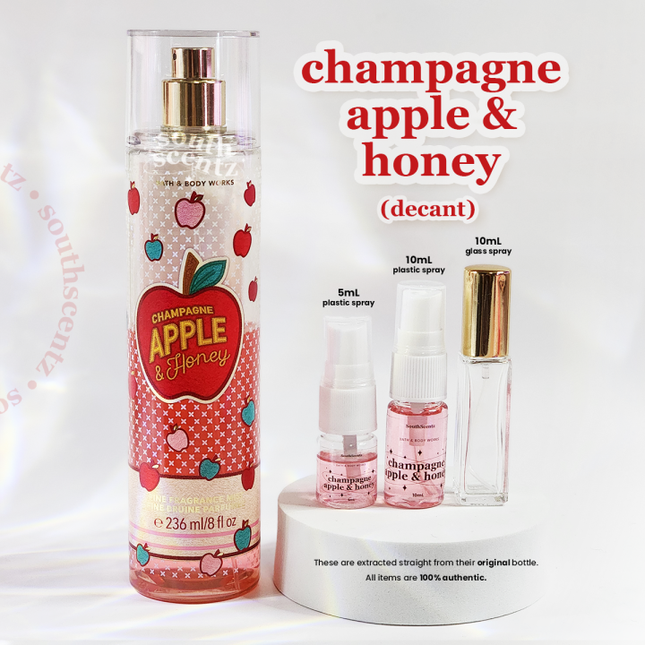 Champagne Apple And Honey Bath And Body Works Body Mist Bbw Decant 5ml 10ml Southscentz Lazada Ph 9985