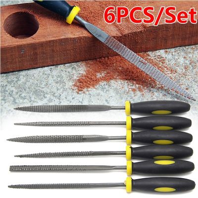 1/3/6pcs Woodworking Files Hand Diy Folder Metal Filing Flat Wood Carving Tools Mini File Set Needle Rasp Filling Tool