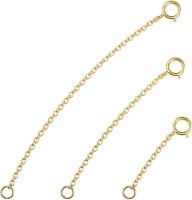 [COD] silver adjustment chain necklace lengthening extension bracelet collarbone diy accessories cross
