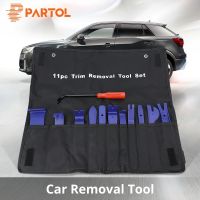 {7ho car tools} 12ชิ้นเครื่องมือถอดชิ้นส่วนรถยนต์ดีวีดีวิทยุอานิสงส์ชุดตกแต่งภายในประตูตัดคลิปแผงแดชบอร์ดการติดตั้งเครื่องมือกำจัด