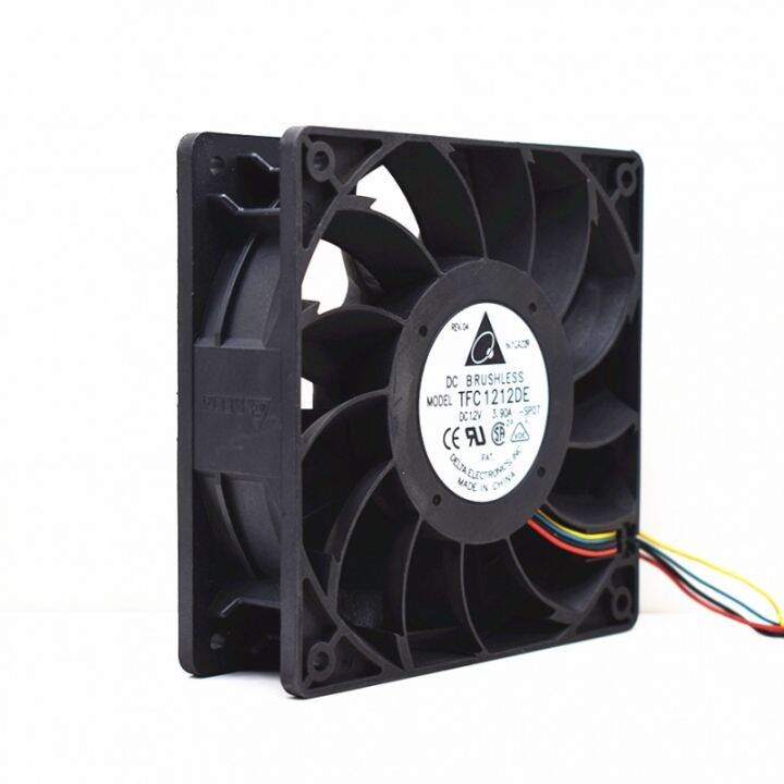 the-original-delta-12cm-120mm-12038-pwm-fan-190cmf-12v-3-9a-tfc1212de-server-case-big-power-cooling-fan-with-4p