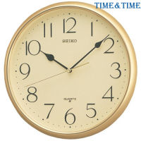 Time&amp;Time SEIKO นาฬิกาแขวน ขนาด 11 นิ้ว รุ่น QXA001G (สีทอง)