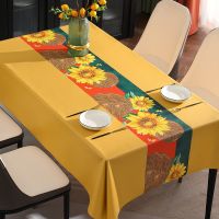 [COD] Benzhi Tablecloth Atmosphere Anti-oil Anti-scald Rectangular Generation