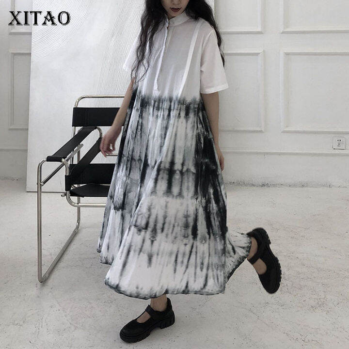 xitao-dress-women-casual-print-dress