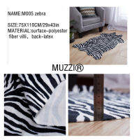 2019 fashion Cowhide rug zebra stripe carpet white tiger leopard faux skin fur villi black bear mat sheep Cushion