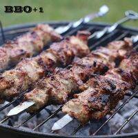 4/6/10/12pcs/Set Barbecue Meat String Skewers Chunks Of Meat Stainless Steel churrasqueira Roast Stick For BBQ Outdoor Picnic