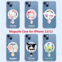 SANRIO เคสโทรศัพท์มือถือแบบแข็ง ใส กันกระแทก ลาย Hello Kitty My Melody Little Twin Stars สําหรับ iPhone 13 Pro Max 12 Pro 12 Pro Max 12 Pro