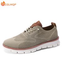 2023 New Men Mesh Casual Shoes Fashion Lightweight Breathable Soft Soled Shoes Summer Outdoor Sports Fitness Sneakers Big Size