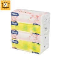 Kleenex คลีเน็กซ์ เนเชอรัล ซอฟท์ กระดาษเช็ดหน้า 115 แผ่น แพ็ค 4 ห่อ  รหัสสินค้าli0573pf