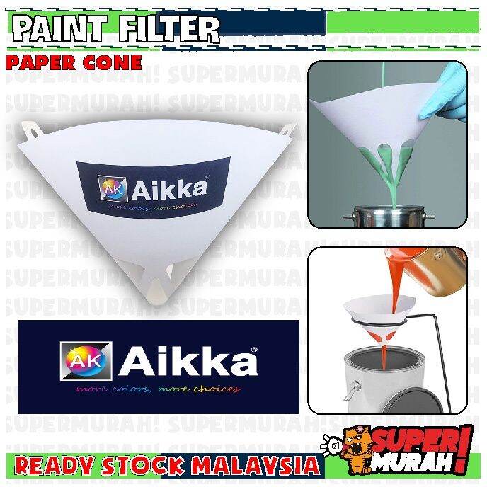 PAPER CONE PAINT FILTER AIKKA 1PCS 🐱‍🏍 Paint Filter Nlyon or Con PAPER