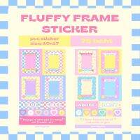 ✿ᱸ ᚐ fluffy frame stickerᱸ ᚐ ✿