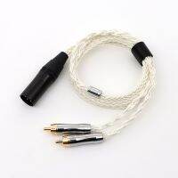 ATAUDIO Hifi RCA to XLR Cable Hi-END OCC Double Shielding Anti-Interference 2XLR to 2RCA Audio Cable For Hifi System