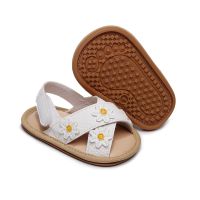 【hot】！ 2023 Toddler Baby Sandals Prewalker Newborn Leather Soft Sole Crib Shoes Fashion