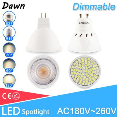 【CW】 Dimmable Led Lamp MR16 E27 GU10 E14 MR11 6W 7W 8W 220V AC12V Bulb Lampada Bombillas cold warm white