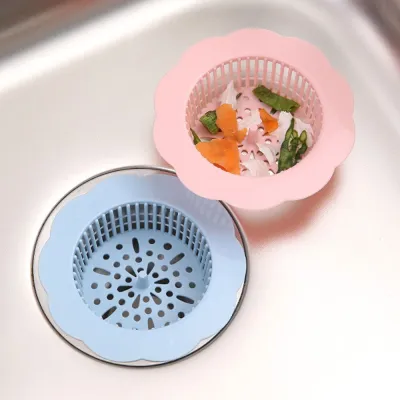 Shower Hair Filter Kitchen Floor Drain Sink Plug Dishwashing Basin Anti-clogging Net Sewer Outlet Cover For Bathroom Accessories Electrical Connectors