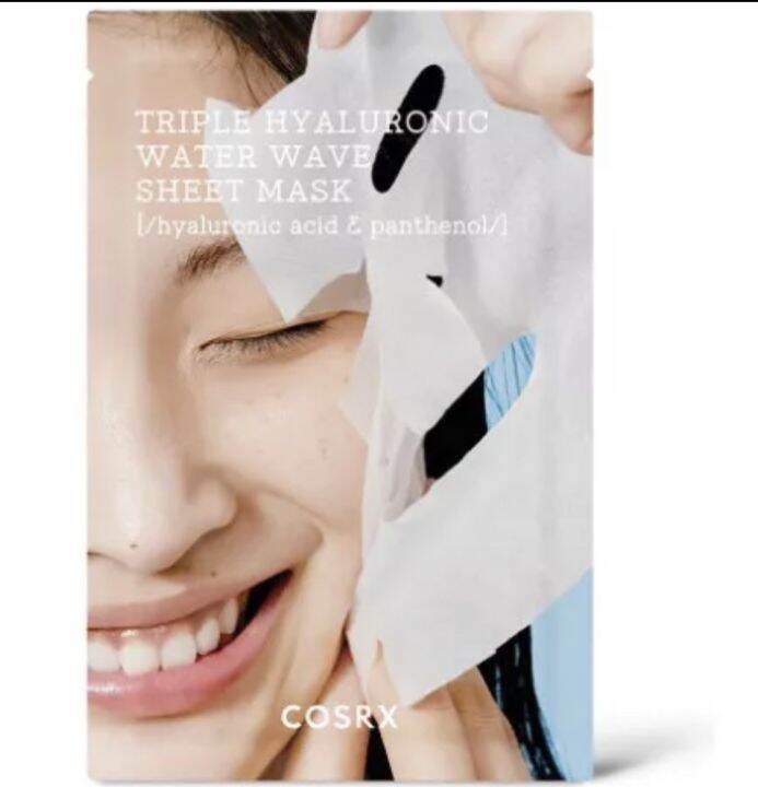 cosrx-pure-fit-cica-calming-full-fit-propolis-nourishing-hydrium-triple-hyaluronic-balancium-ac-blemish-sheet-mask