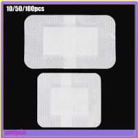 10/50/100Pcs 6x7cm/6x10cm Waterproof Material Non-woven Aid Bandage Adhesive Plaster Wound Dressing Band Breathable Bandage-Aids Sticker Bands