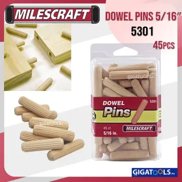 Dowel Pins 5/16 - 45 pcs. - Milescraft