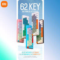 Xiaomi Mini Mechanical Keyboard 62 Key Color Blocking เกมที่กำหนดเองโน้ตบุ๊คสำนักงานแป้นพิมพ์คอมพิวเตอร์ Youpin Smart Home Life