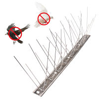 Potey Anti Climb Spikes Fence stainless steel Spikes Bird Cat Repellent Prickle Strips