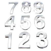 ❉卐☌ Number Plaque Fashion Modern Office DIY Background 3D Family Address Name Numeral Door Sign New House Digit Gift Decor Wholesale