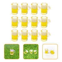 BESTOMZ แก้วเบียร์ขนาดเล็ก 20pcs Mini Beer Cups Model Mini House Accessory Decoration