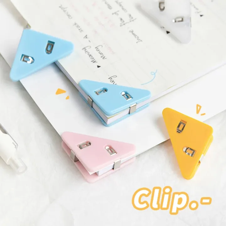 5-Pack Mini Color Book Corner Clip Set Page Clips Paper Clip Clip ...