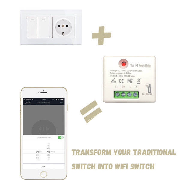 การควบคุมเสียงอัตโนมัติแสงซ็อกเก็ต-diy-wifi-สวิทช์ซ็อกเก็ตโมดูลใหม่-tuya-ไร้สายสมาร์ทสวิทช์สมาร์ทบ้านสากล10a