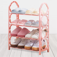 （ SSS ）? [ Stainless Shoe Rack ] ชั้นวางรองเท้าสแตนเลส ที่วางรองเท้า 4 ชั้น