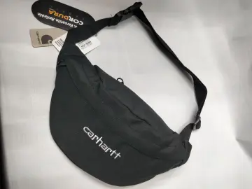 Carhartt WIP Watch Waist Bag CORDURA Fabric Water Repellent Black