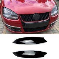 【CW】 GOLF 5 MK5 GTI R 2003 2009 Car Accessories Carbon Fibe Headlights Eyebrow Eyelids Trim Cover Lamp Hoods