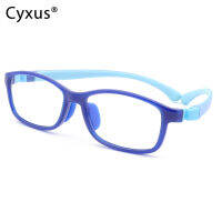 [ลดล้างสต๊อก] Cyxus แว่นตาป้องกันแสงสีฟ้าสำหรับเด็กแว่นตาเล่นเกมคอมพิวเตอร์อายุ 3-12 ป้องกันรังสีป้องกันดวงตา 6007