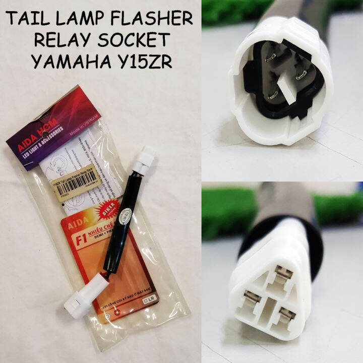 Tail Lamp Flasher Relay Socket Yamaha Y15ZR Yamaha NVX155 Lazada
