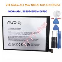 แบตเตอรี่ แท้ ZTE Nubia Z11 Max NX523J NX523 NX535J Li3839T43P6h406790 4000mAh พร้อมชุดถอด