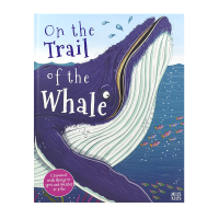 On the trail of the whale learn about undersea animals picture books childrens English encyclopedia reading materials 48 kinds of animals hardcover English original imported books