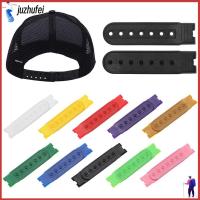 JUZHUFEI 5 Sets วัสดุปอม 7 หลุม คลิปหมวกเบสบอล เปลี่ยนสายรัด Snapback สายรัด Snapback Extender หัวเข็มขัด หมวกซ่อมรัด